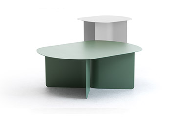 Mesa de cafe' de colores con estilo moderno SLIM