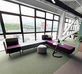 Sofa' modular para salas de espera y open-space corredores