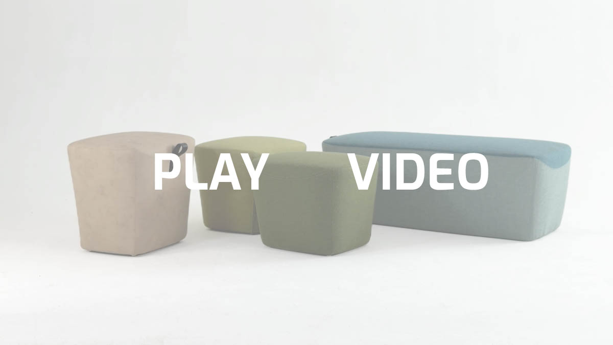Puf con asa lateral multifuncional | VIC by Leyform